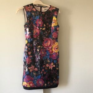 DVF sequin dress